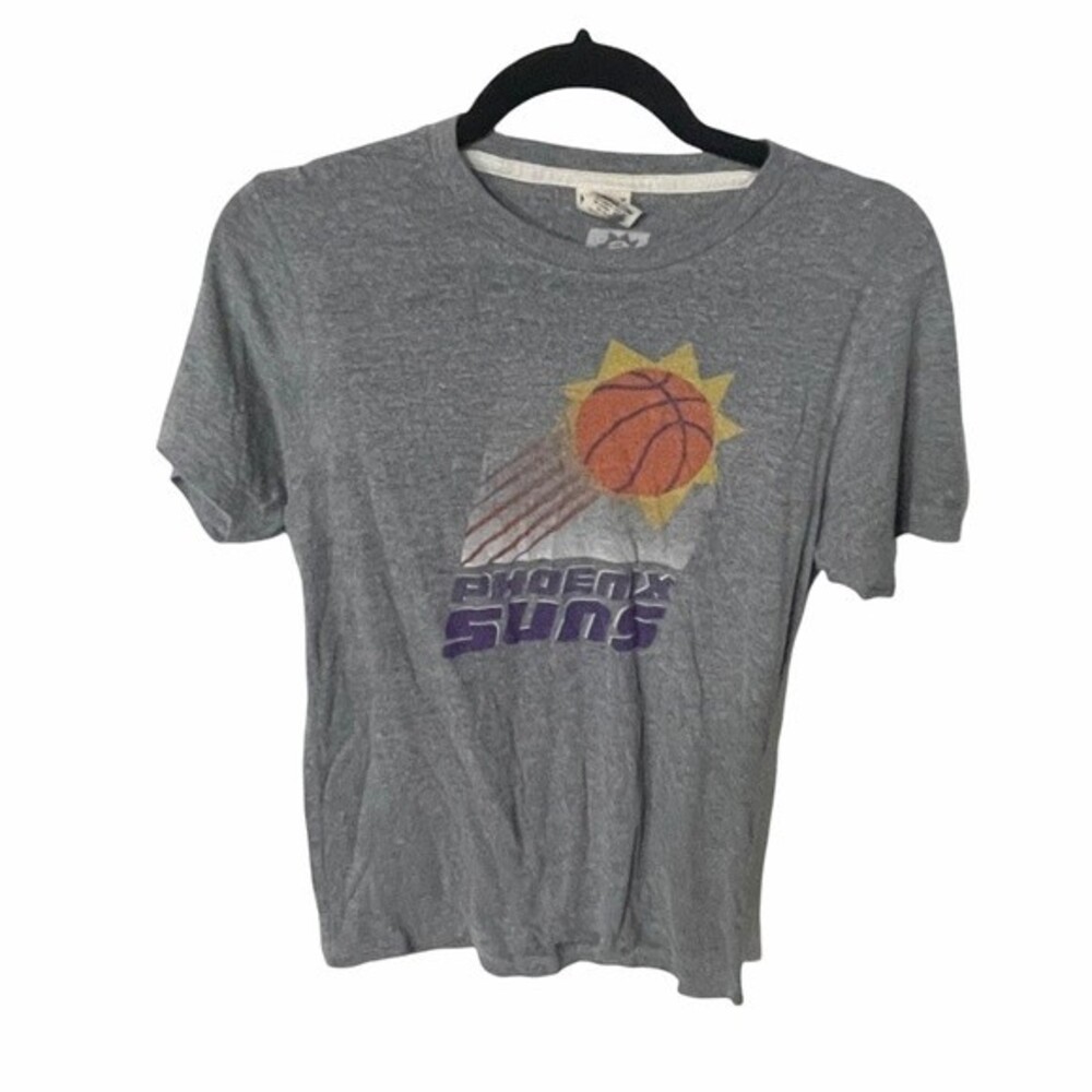 HOMAGE womens grey  Phoenix suns basketball short sleeve tee